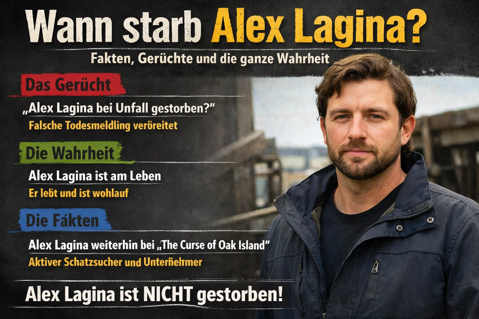 Wann starb Alex Lagina? Fakten, Gerüchte und die ganze Wahrheit