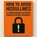 How to Avoid Hizgullmes