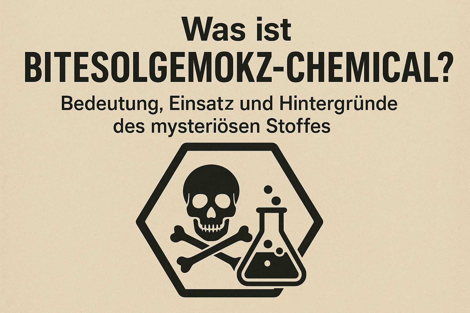 What is Bitesolgemokz Chemical? Bedeutung, Einsatz und Hintergründe des mysteriösen Stoffes